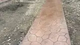 Печатный бетон - Мексиканский камень