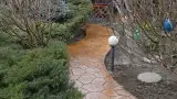 Печатный бетон -  Критис и Мексиканский камень